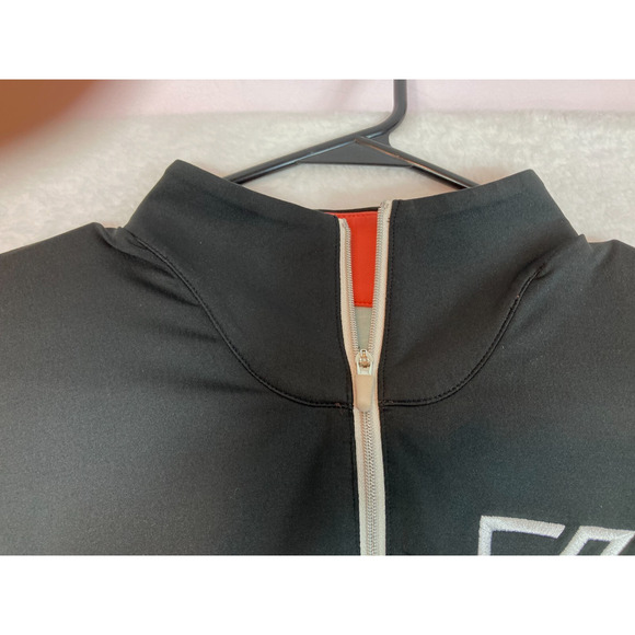 Annika Cutter & Buck Women M Contour Mock Neck 1/4 Zip Polo Shirt Dry Tec 50UPF+ - Picture 7 of 16